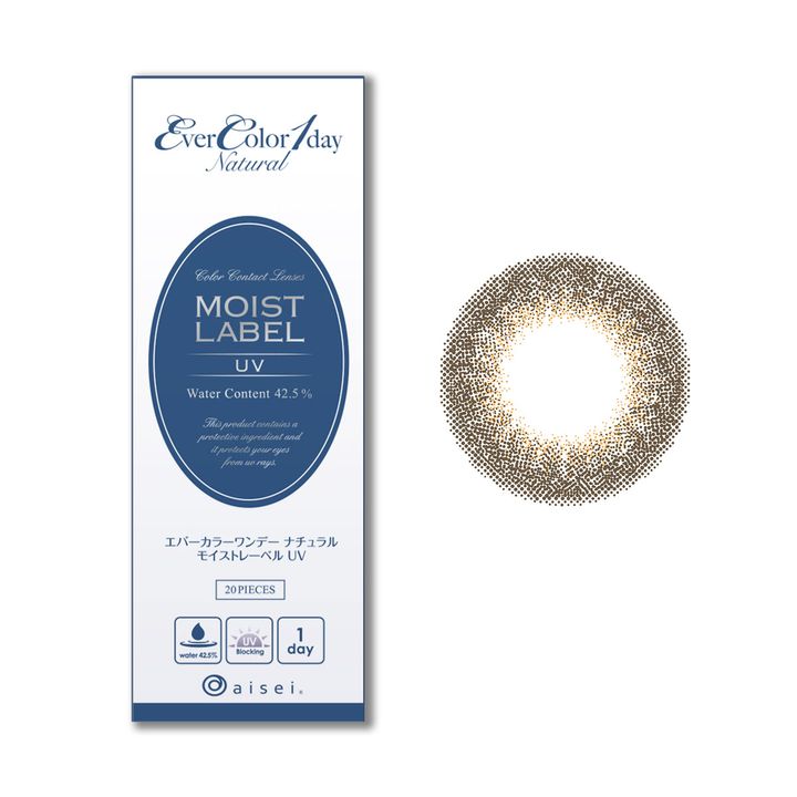 【２位】着用感の良さもピカイチなEver Color 1day Nutural