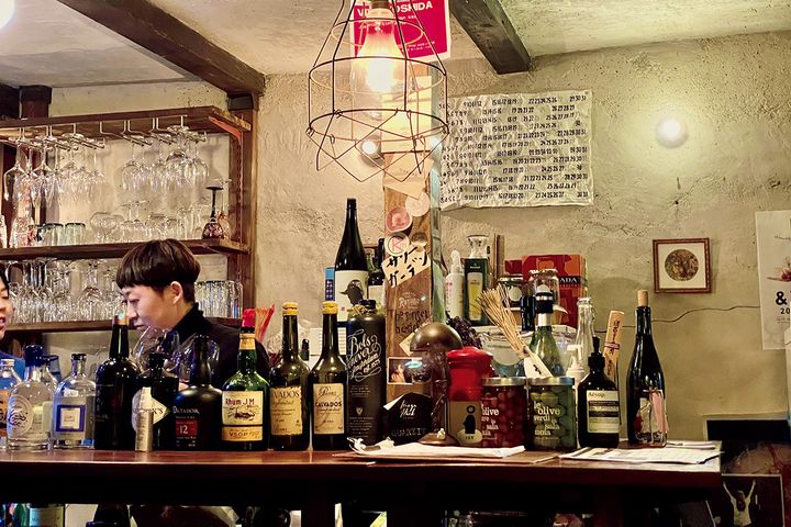 京都〈食堂ルインズ〉店内