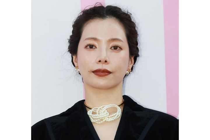 主演を務めた桜井ユキさん（2024年6月12日、時事）