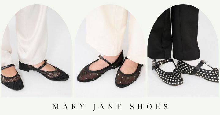 クラウドチームVERYの春コーデに合わせるメリージェーン