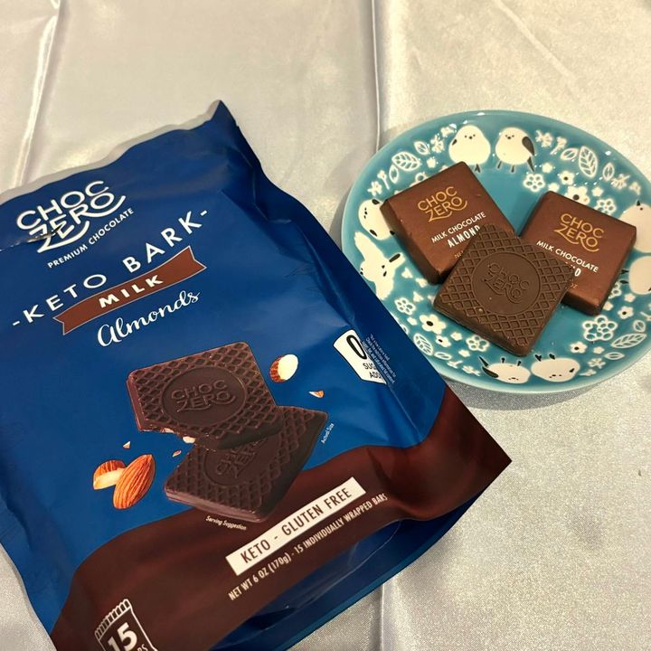 ChocZero（iHerb） ミルク アーモンド ミニパック15個入り