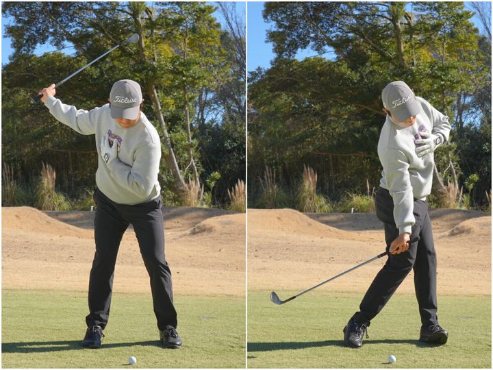 胸を目標に向けるくらいが正解！ウエッジショットのフィニッシュの正解は？