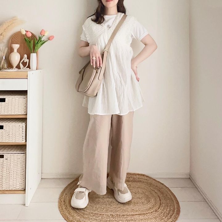 画像: チュニック合わせ