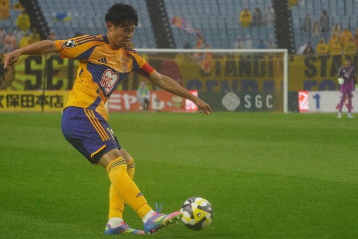 J2ベガルタ仙台MF郷家友太が劇的先制弾！見据える先は宿敵との決戦「みちのくダービーで魂は見せられる」