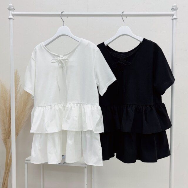 しまむらのフリルプルオーバー