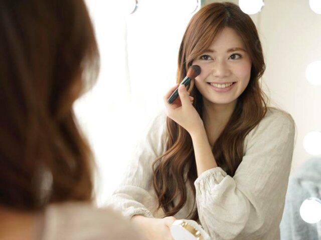 大きな鏡で描く