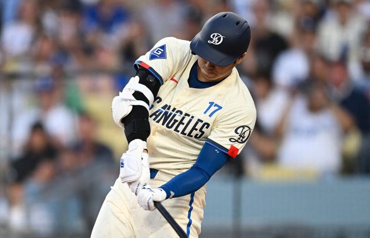 ドジャースの大谷翔平（C）ロイター