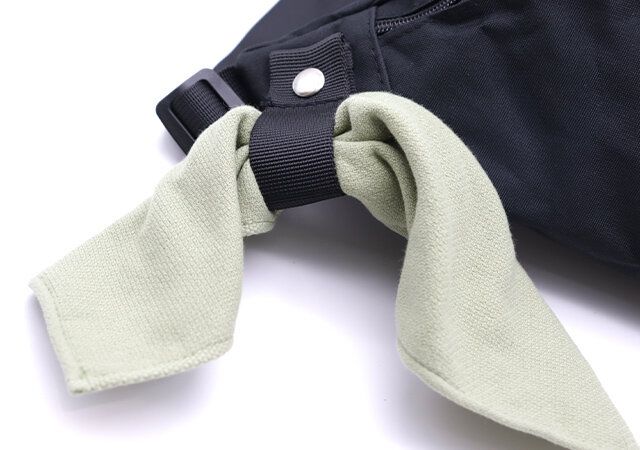 宝島社付録のDODの多機能ボディバッグブラック6