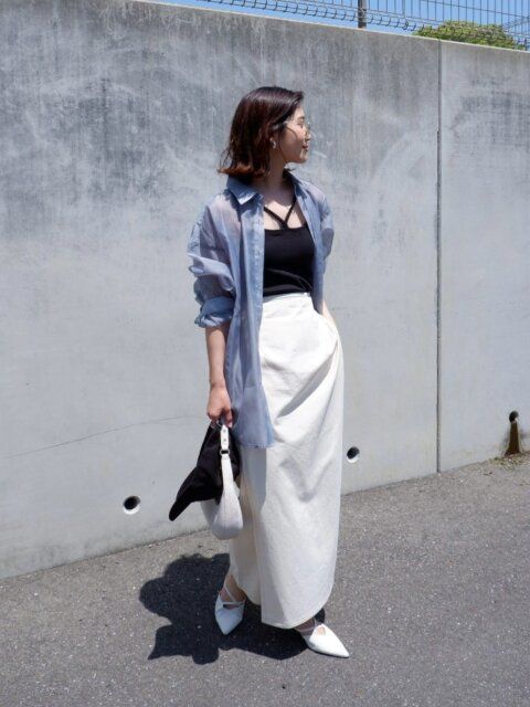 シアートップスコーデ4