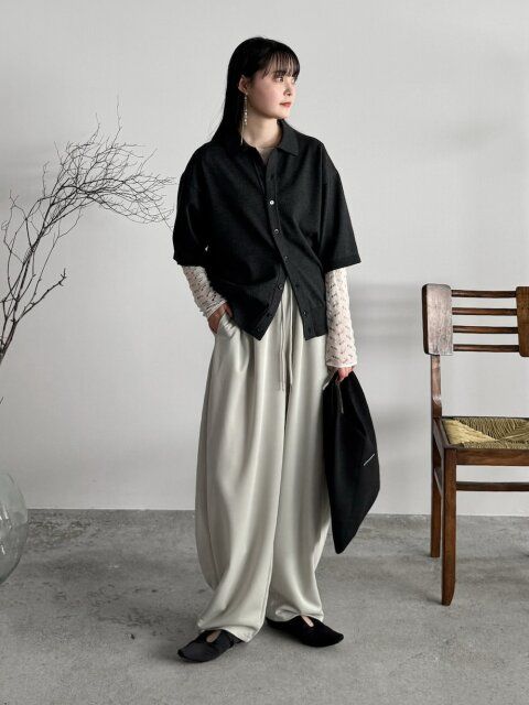 シアートップスコーデ2