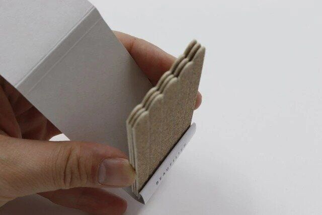 ダイソー ネイルやすり（マッチボックスタイプ、15本、BT）