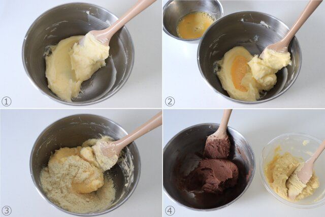クッキー生地を作る