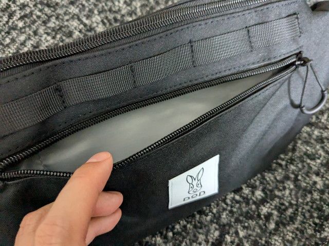 DOD多機能ボディバッグファスナーポケット