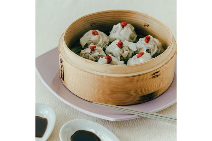 ブルーチーズが入ったワインに合う“しゅうまい”