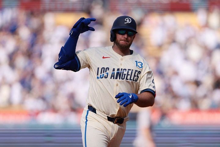 ドジャースのマックス・マンシー（C）Getty Images