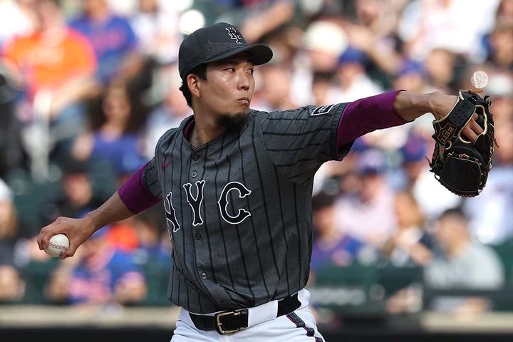 メッツの千賀滉大（C）Getty Images