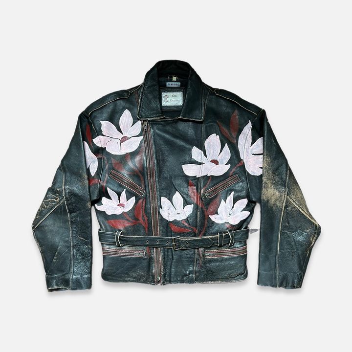 第1弾のコレクションとして展開されたヴィンテージのレザージャケット。