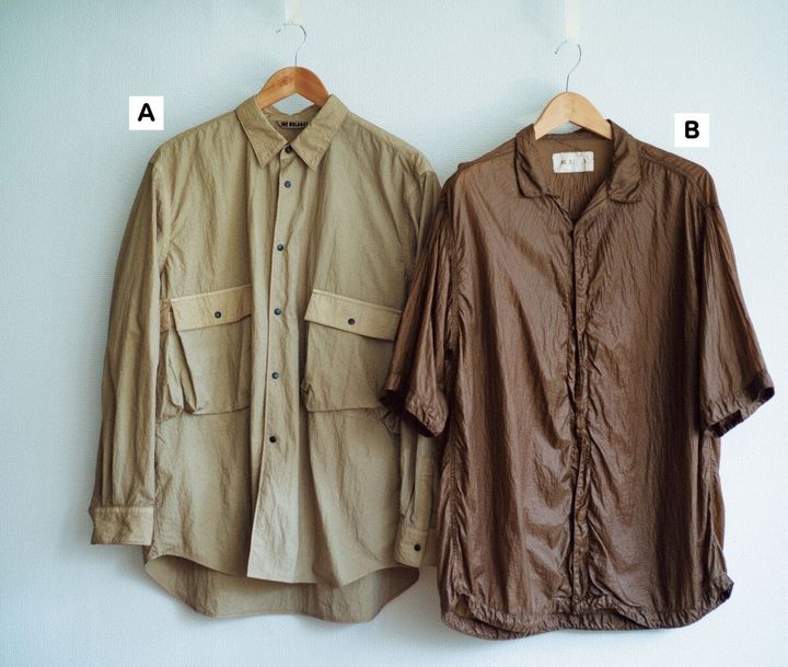 春夏「旬」なナイロンシャツ2選