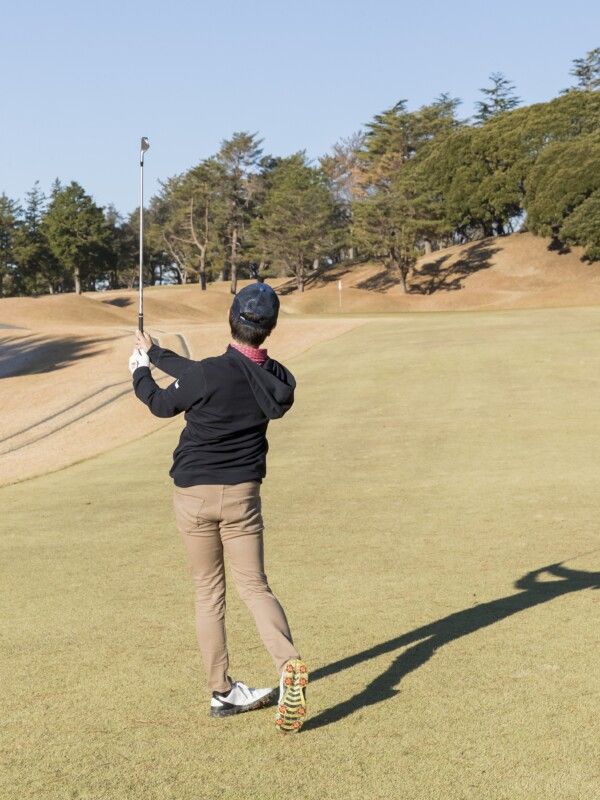 ライン出しショットのやり方は？男子プロが徹底解説