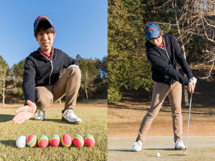 ライン出しショットのやり方は？男子プロが徹底解説