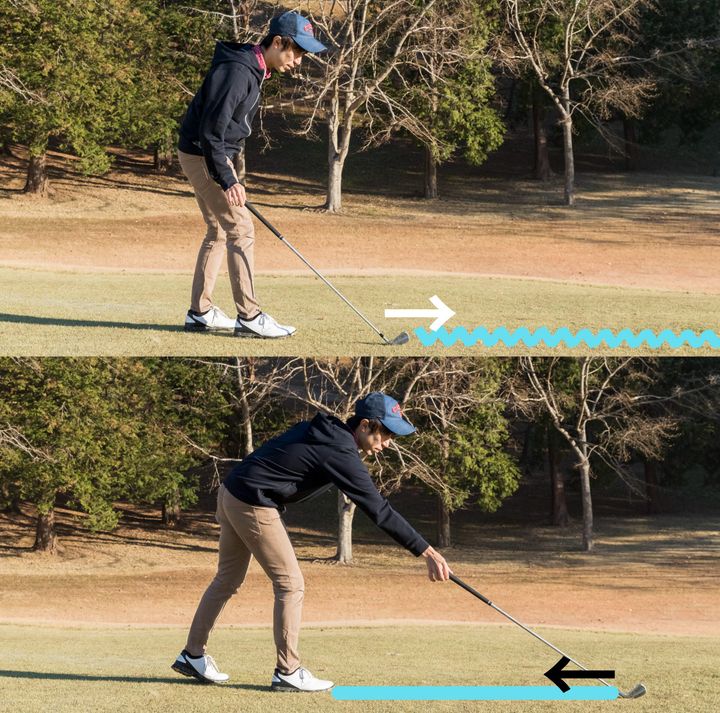 ライン出しショットのやり方は？男子プロが徹底解説