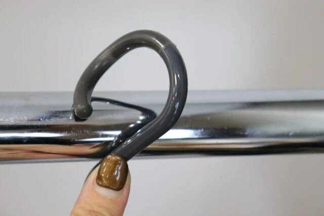 ダイソー 外れにくいS字フック（9cm、2本、グレー）