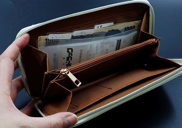 ダイソーの仕分けホルダーで財布を整理