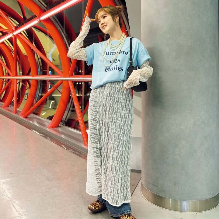 【SNAP】柄物は足元から取り入れるのがコツ！ aoさん