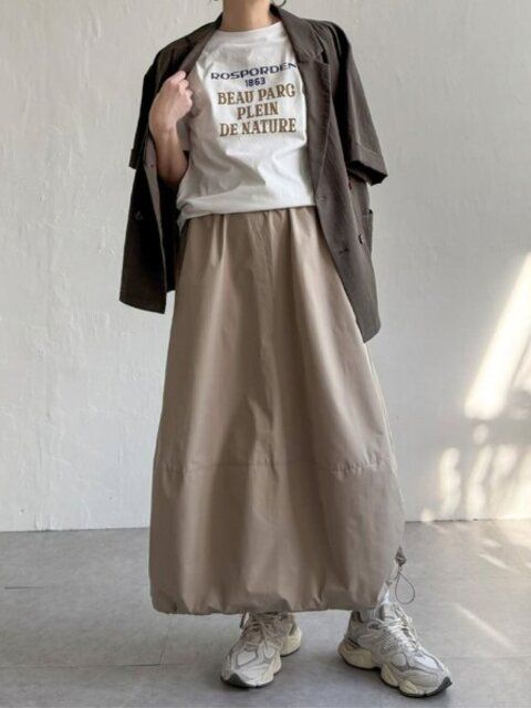 半袖ジャケットコーデ5