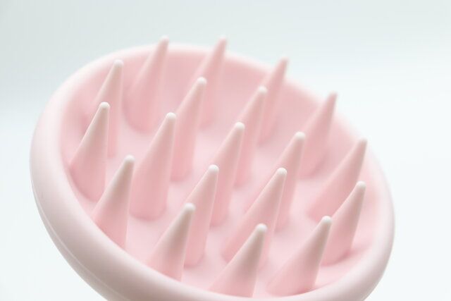 ダイソーのシリコーンシャンプーブラシのブラシ部