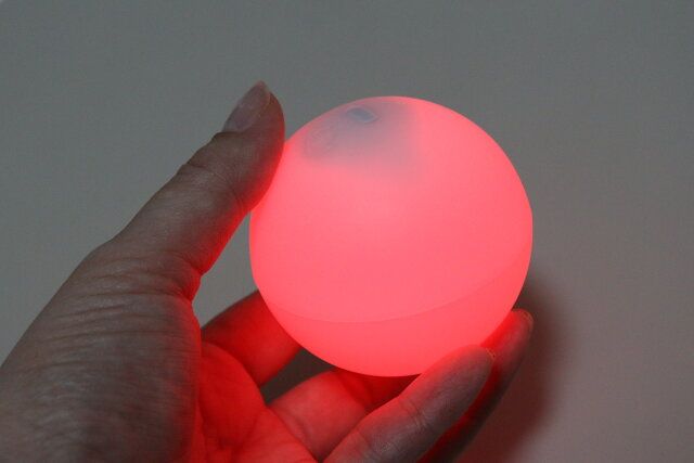 チェンジカラーボール 点灯