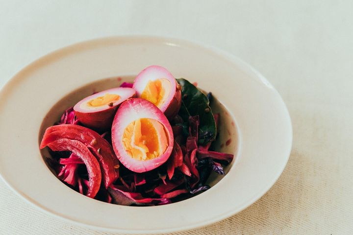 常備菜にお薦めの“ゆで卵のパープルピクルス”