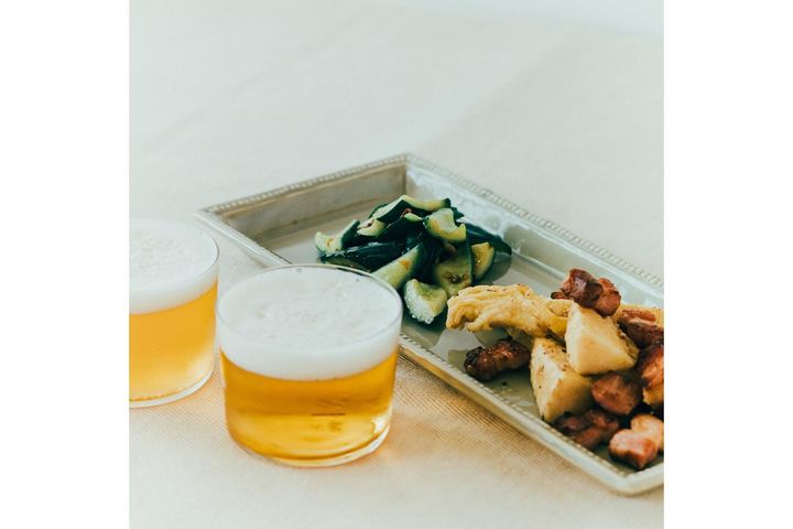 芳しい香りにビールが進む“きゅうりの香り炒め”と“たけのこのスパイスソテー”