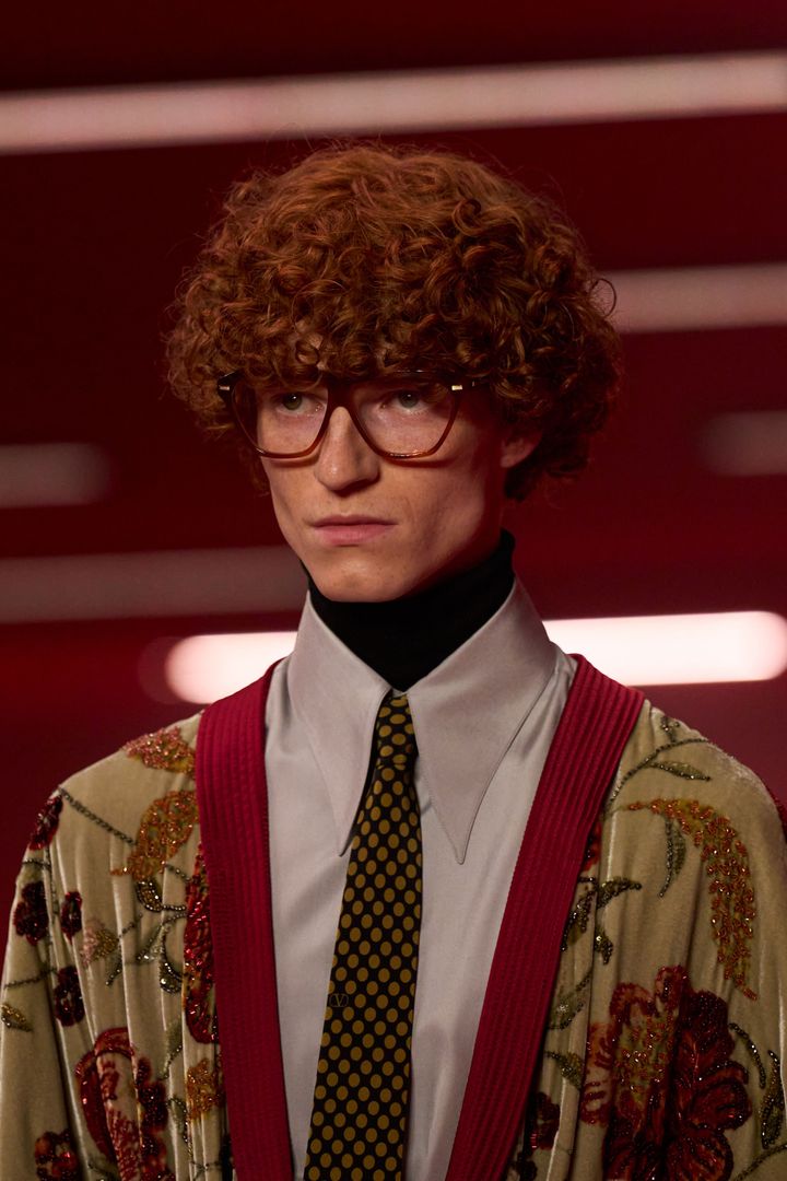 ヴァレンティノ 2025-26年秋冬コレクションより。