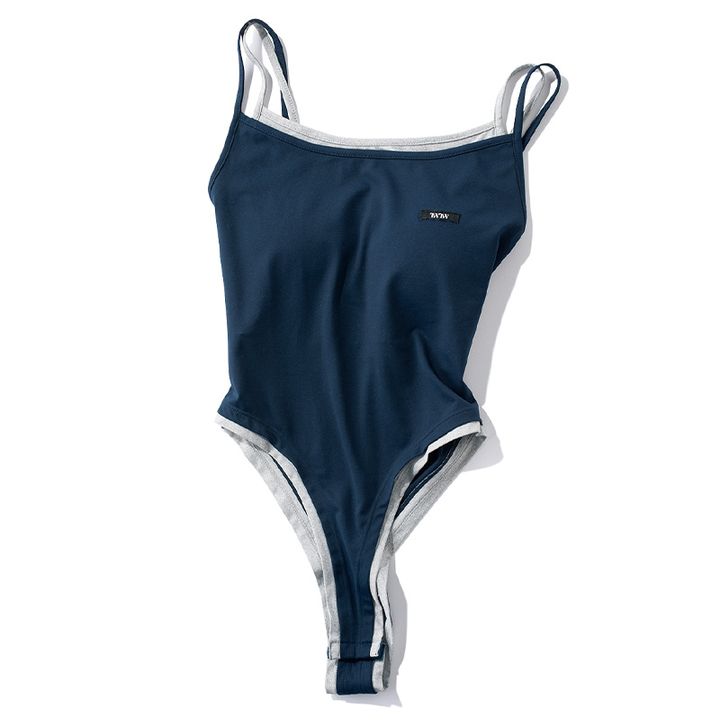 TWのネイビーのスイムウェア