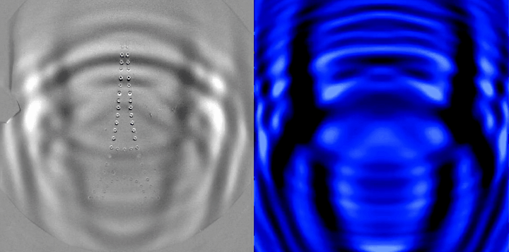 水面を「21倍重力」で叩くと波が過去へ巻き戻る