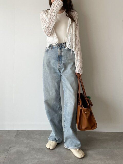 ワイドデニムコーデ3