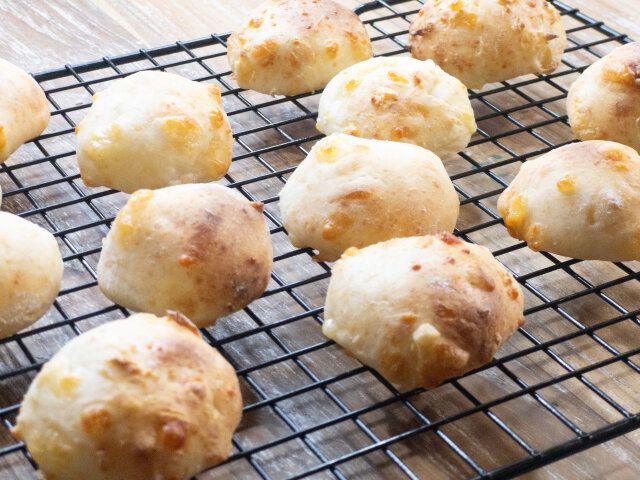 ホットケーキミックスと切り餅でポンデケージョ 完成