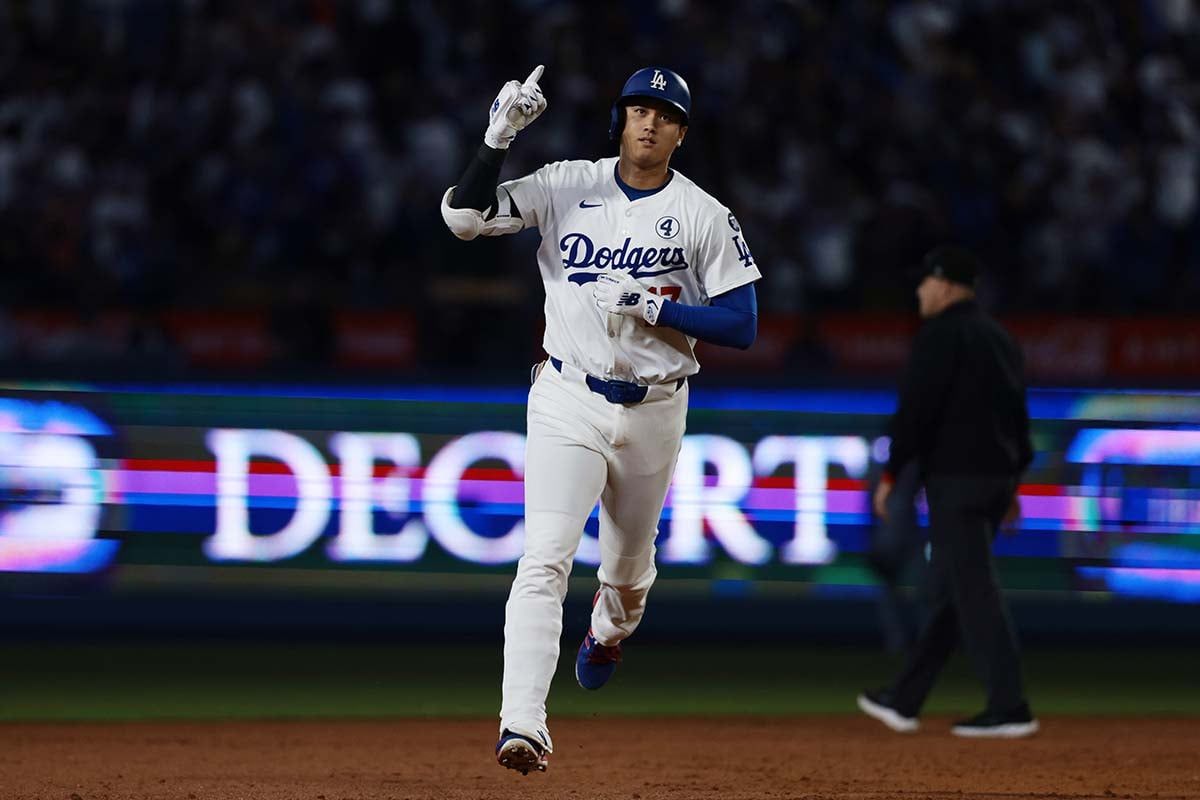 MLB】大谷翔平、打った瞬間確信の頷き“183キロ”23号アーチ 米