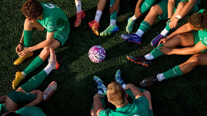 世界最強サッカーリーグと契約したPUMA、2025-26シーズンの公式試合球を発表！12枚の均一なパネル構造