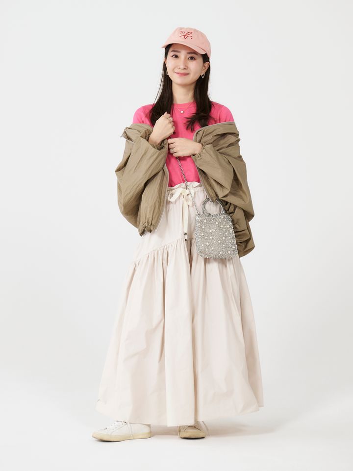 クラウドチームVERYYuikaの春コーデ前