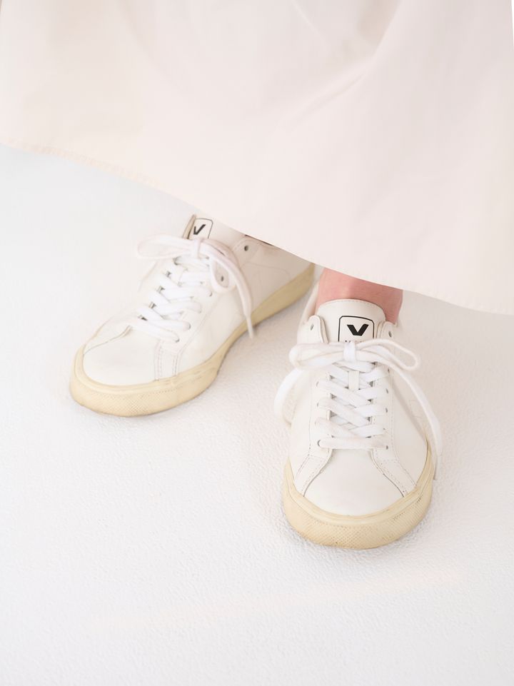 クラウドチームVERYYuikaの春コーデのシューズ