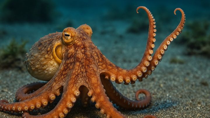 タコは9本目の腕も自在に操れる