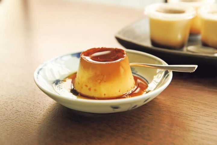 岡本屋 地獄蒸しプリン