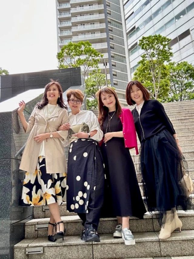 フォロワーさんと4人で記念撮影