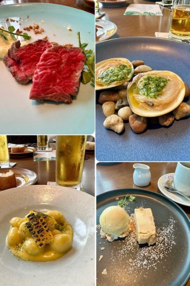ジンジャーズビーチのランチ