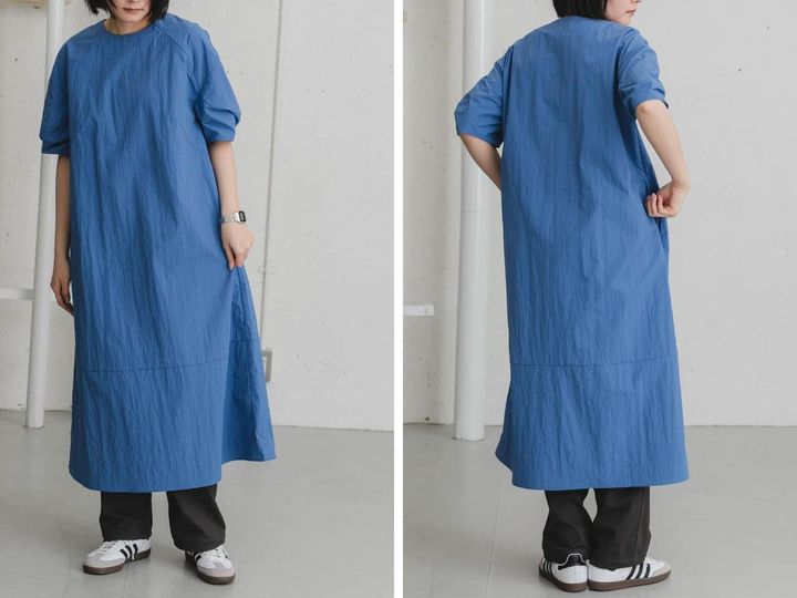 画像: 「ナイロンタッサーワンピース」￥11,000 出典：エカル