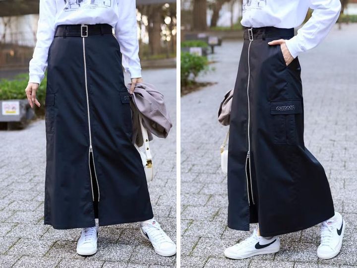 画像: 「別注 ZERO-TEX ジップスカート」￥13,970 出典：フリークス ストア