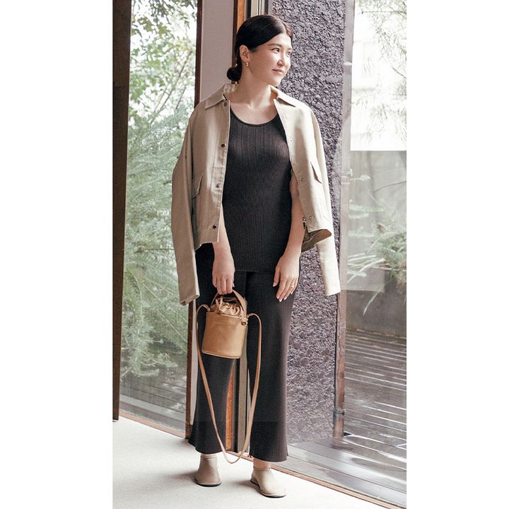 VERYスタイリストの洒落見えブラウンコーデ