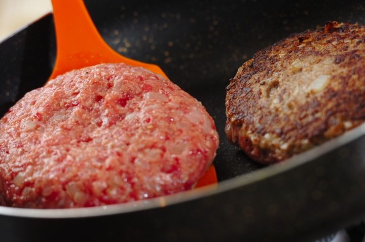 チーズハンバーグの作り方3